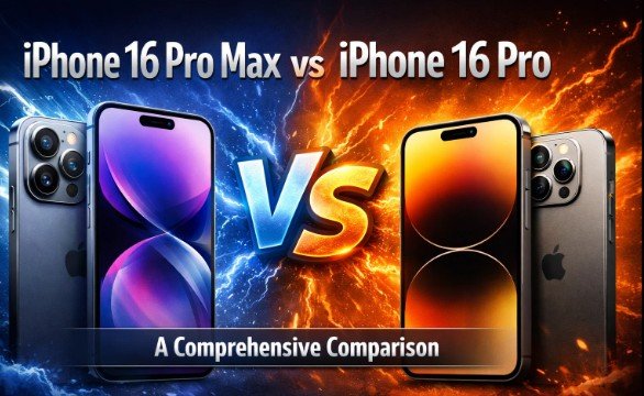 iPhone 16 Pro Max vs iPhone 16 Pro: A Comprehensive Comparison